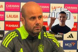 El técnico del Real Zaragoza destaca las virtudes de Kervin Arriaga, su nuevo fichaje para el 2025.