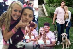 El quarterback de los Chiefs de Kansas City está esperando su primer hijo junto a su novia desde la secundaria, Brittany Matthews, y ambos comparten una historia de amor que los llevó al compromiso de boda.