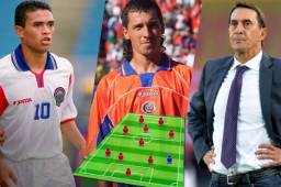 El trimundialista costarricense Alexandre Borges Guimaraes eligió su mejor 11 con futbolistas que dirigió del ámbito centroamericano. Prácticamente es la selección tica del 2002, pero con un hondureño.