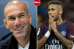 Zidane se refirió al supuesto interés del Real Madrid por Neymar.