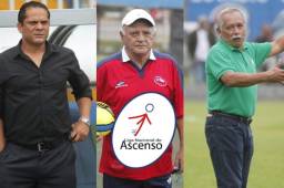 Héctor Medina, Rubén Guifarro, Antonio García entre otros. Conocé los entrenadores de la Liga de Ascenso en Honduras que fueron despedidos de su cargo a medio torneo.