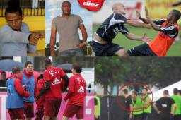 Luego del encontronazo que Neymar protagonizó este viernes con su compañero Nelson Semedo, estos son otros de los casos similares que se han dado en diferentes clubes.