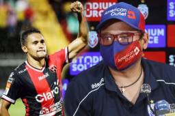 El hondureño Roger Rojas se podría vestir con los colores del San Carlos de Costa Rica el próximo torneo. Jeaustin Campos dice que ya hablaron con él.