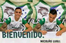 Nicolás Lugli llega al Platense como delantero, pero sus inventario goleador nada más registra un gol.