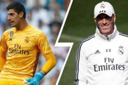 La sorpresiva respuesta de Zidane al ser consultado por Courtois.
