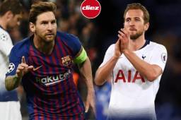 Messi y Harry Kane son las grandes figuras en sus respectivos clubes.