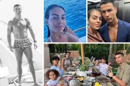 Cristiano Ronaldo y Georgina Rodríguez disfrutan de sus vacaciones en Mallorca, España luego de unos meses de sufrir una tragedia al perder a uno de sus dos bebés.