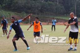 Wilmer Cruz ya hizo su primer entrenamiento con el Honduras Progreso.
