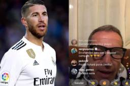 Sergio Ramos no dudó en poner un alto a las críticas de Cristóbal Soria.