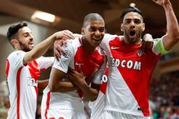 Kylian Mbappé junto con Falcao son los jugadores más destacados del Mónaco.