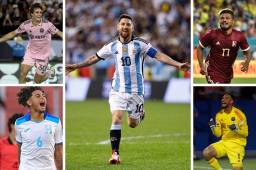 Lionel Messi lidera el listado de los jugadores del Inter Miami convocados por sus selecciones en la fecha FIFA. David Ruiz estará por primera vez con la Selección Mayor de Honduras.