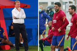 Luis Suárez ha descartado fichar por la Juventus y ha tenido una nueva charla con Koeman, DT del Barcelona.