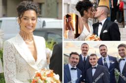 Marco Verratti pasó de ganar la Eurocopa con Italia el domingo a casarse con su mujer, la hemosa modelo Jessica Aidi. Las fotos de la boda y los invitados de lujo. Vean lo que hizo Zlatan Ibrahimovic.