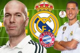 El sábado a las 6:00 pm (de Honduras), Real Madrid se medirá ante el Bayern Munich por la International Champions Cup en el NRG Stadium de Texas, Estados Unidos. Diario Marca confirmó ya al nuevo tridente de Zidane.