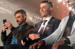 Cristiano Ronaldo no dudó en celebrar los goles del Real Madrid ante el Barcelona en el clásico liguero.