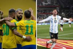 Brasil y Argentina siguen imparables en la eliminatoria sudamericana.
