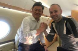 Andrés Iniesta ha hecho oficial que jugará la próxima temporada en Japón.