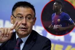 Bartomeu comentó que Dembélé no se moverá del Barcelona en la siguiente campaña.