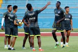 Olimpia entrenó en el estadio Olímpico y está listo para enfrentar al Plaza Amador este martes partido a puerta cerrada. Foto Neptalí Romero
