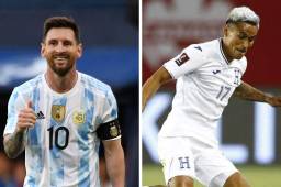 Ya se conoce el 11 titular de Honduras y el de Argentina para el partido en el Hard Rock Stadium.
