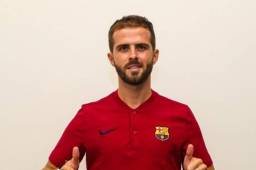 Miralem Pjanic ya luce los colores del FC Barcelona y dice estar ansioso por jugar en el Camp Nou.