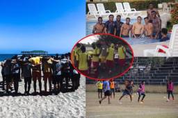 Real España viajó a la ciudad de Tela para continuar con sus trabajos de pretemporada. No todo es trabajo también se relajan, mirá las postales.