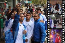 A pocas horas para el amistoso ante Argentina, los jugadores de la Selección de Nicaragua salieron a las calles de San Juan y se llevaron una grata sorpresa de la población local.