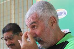 El técnico del Marathón, Manuel Keosseián, busca una nueva liguilla y terminar con la sequía de títulos que tiene el cuadro verdolaga. Foto Delmer Martínez.