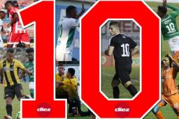 Está por arrancar la segunda fecha del torneo Clausura 2019 en Honduras y estos son los jugadores que portan la camisa número 10 en cada club.