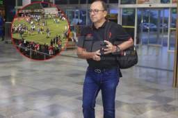 Osman Madrid espera que todo se resuelva para el bien del fútbol hondureño. Foto Moisés Valenzuela.