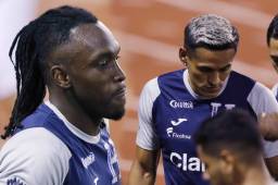 El delantero del Girondins de Burdeos de Francia, Alberth Elis, y el jugador del DC United de la MLS, Andy Najar, serán la principal arma ofensiva del cuadro nacional. Fotos N. Romero