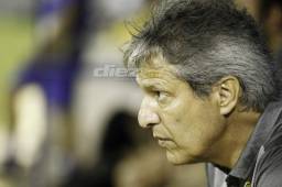 El entrenador del Real España, Carlos Restrepo, está preocupado por la poca efectividad que tiene el equipo en el Clausura. Foto DIEZ