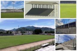 El Real de Minas jugará su primer partido en casa en la fecha 3 ante Platense el día sábado. Autoridades de Danlí reportan que el Marcelo Tinoco está listo. Así luce el recinto.