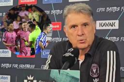 Tata Martino reaccionó tras la expulsión de David Ruiz que complicó al Inter de Miami en la derrota ante Monterrey
