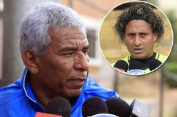El técnico del Honduras Progreso, Héctor Castellón, le dejó un claro mensaje a Kevin Hernández, quien dijo que pediría no jugar ante Olimpia. Foto DIEZ
