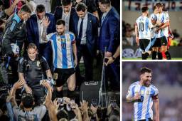Lionel Messi tuvo una noche soñada en la goleada de Argentina ante Bolivia en la eliminatoria sudamericana. Acá las mejores imágenes.