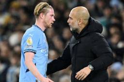 Pep Guardiola ya no tendrá a Kevin De Bruyne la próxima temporada.