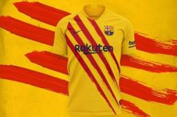 Por primera vez en su historia, el Barcelona presente cuatro equipaciones en una temporada.