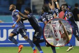 Motagua y Olimpia empataron 3-3 en la semifinal de ida del Clausura 2024. FOTOS: Andro Rodríguez