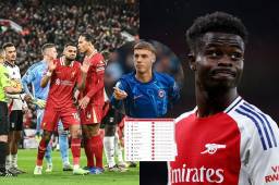 Liverpool y Arsenal sumaron un punto cada uno y Chelsea puede recortar su ventaja con respecto al liderato.