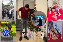 Los jugadores de la Selección de Honduras vivieron con mucha alegría y algunos con un poco de nostalgia la Nochebuena. ¡Feliz Navidad catrachos!.