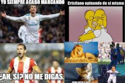 Real Madrid venció 6-3 en el Santiago Bernabéu al Girona, club donde juega el hondureño Choco Lozano y los memes no podían faltar.