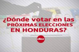 Conozcan el centro de votación donde las personas deben acudir para elegir a los candidatos de su preferencia.