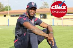 El exjugador hondureño David Suazo y ahora entrenador del Cagliari Sub-16, habla abiertamente de su deseo por convertirse en estratega de la H. Fotos Enzo Olivera