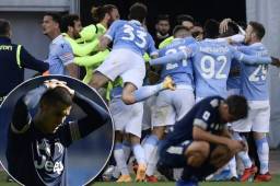 Lazio le sacó el empate a la Juventus cuando el partido agonizaba en el Estadio Olímpico de Roma.