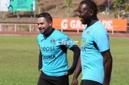 Omar Elvir explica que Motagua no puede confiarse de lo que vive Olimpia. Foto Ronald Aceituno