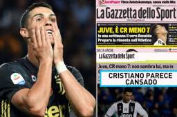 A Cristiano Ronaldo seguramente no le gustarán lo que están diciendo de su rendimiento con la Juventus.