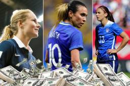 Muchos saben lo que cobran las grandes estrellas del fútbol masculino, pero ¿quiénes son las futbolistas mejor pagadas del mundo? Sus salarios, desde luego, no se comparan con los de sus homólogos masculinos.