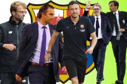 Luis Enrique anunció su retiro del banquillo del FC Barcelona hace unos meses y la directiva del equipo catalán ya tiene una gran lista.