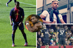 El futbolista español que fue canterano del Barcelona, Adama Traoré, ha presentado una increíble evolución física en los últimos cinco años, ahora es compañero del mexicano Raúl Jiménez en Wolverhampton y es apodado el 'Hulk' de la Premier League.